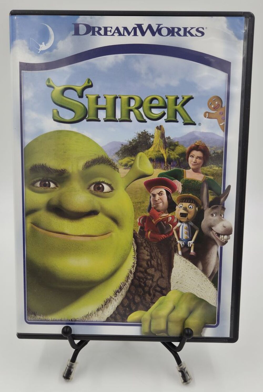 Film DVD Shrek en boite DVD et blu-ray