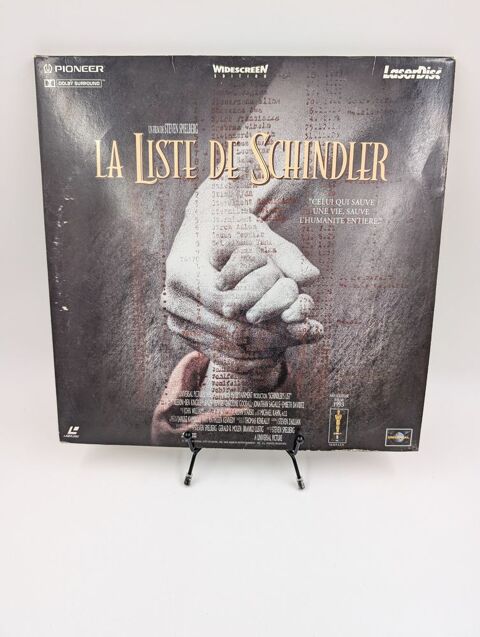 Film Laser Disc La Liste de Schindler avec fourreau 9 Vulbens (74)