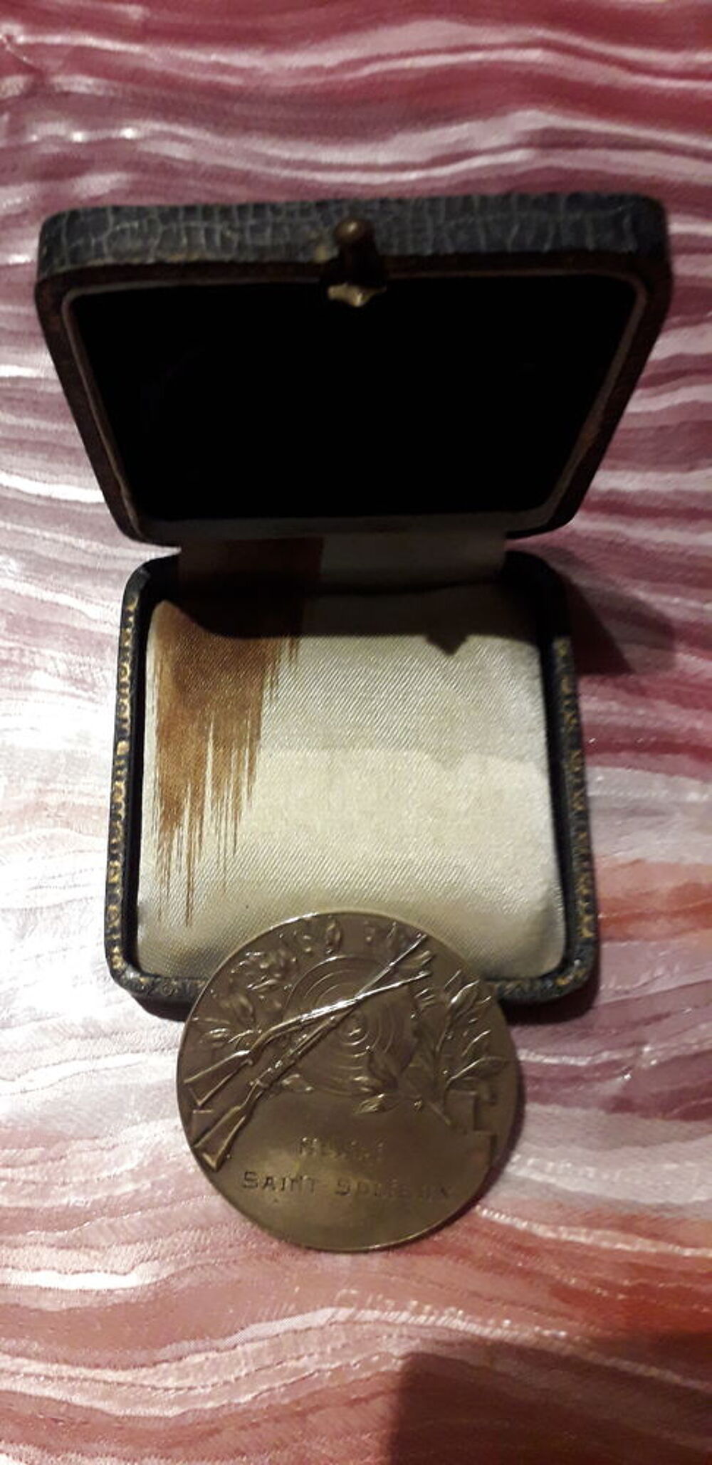 MEDAILLE EN BRONZE CARTOUCHERIE FRACAISE 1952. 