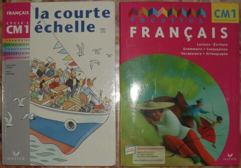 Lot de 2 livres de Fran�ais CM1 des Editions Hatier 15 Montreuil (93)