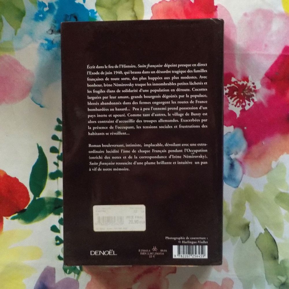 SUITE FRANCAISE d'Ir&egrave;ne NEMIROVSKY Ed. Deno&euml;l Livres et BD