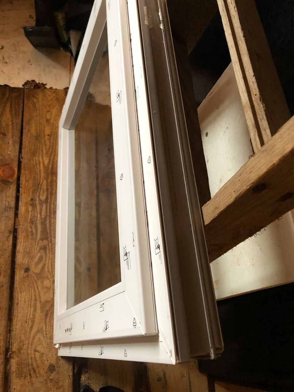Lot de fen&ecirc;tres PVC Bricolage