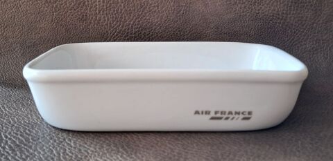 ravier ramequin en c�ramique �maill�e blanc air france 15 Carnon Plage (34)