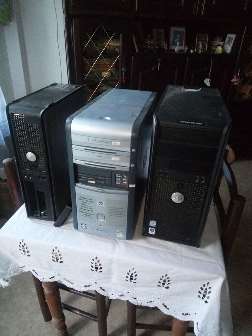 pc bureau Dell et HP occasion Consoles et jeux vidéos