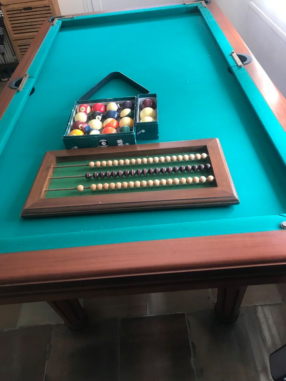 Billard fran&ccedil;ais et am&eacute;ricain rivet Meubles