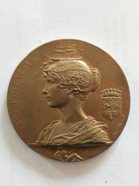 MEDAILLE     XIII EXPOSITION de BORDEAUX     ANNEE 1895 50 Dolus-d'Oléron (17)