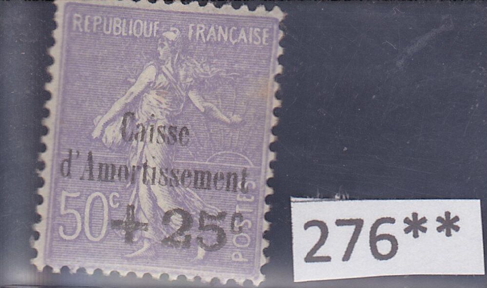 Timbre france neuf xx sans charniere 276 