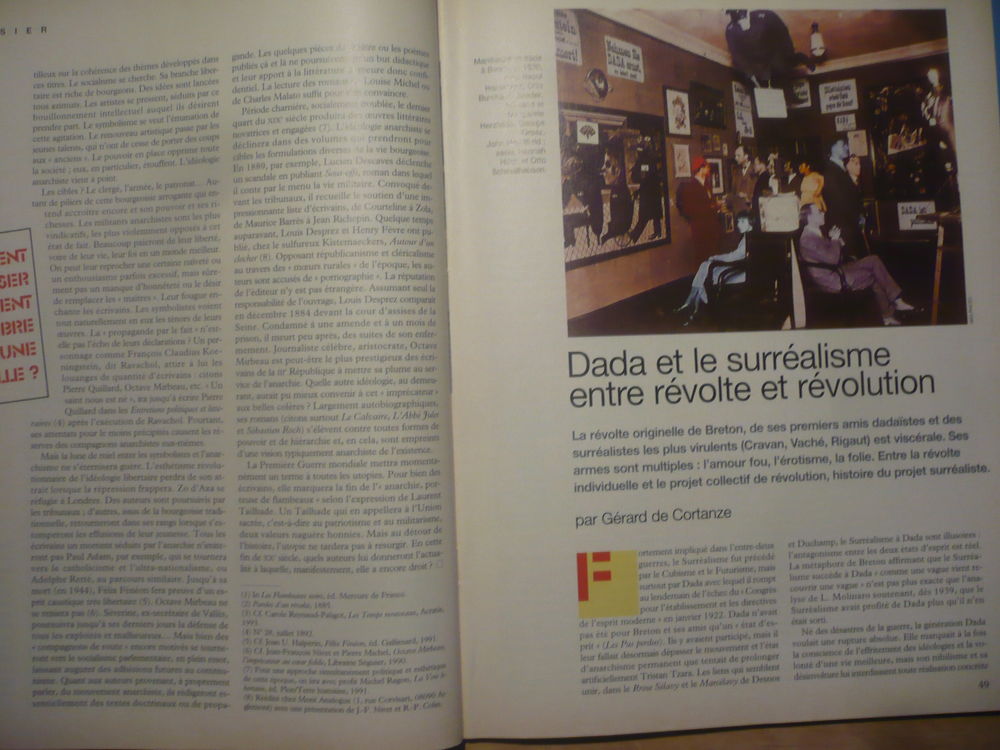 MAGAZINE LITT&Eacute;RAIRE N&deg; 365 - &Eacute;LOGE DE LA R&Eacute;VOLTE - Mai 199 Livres et BD