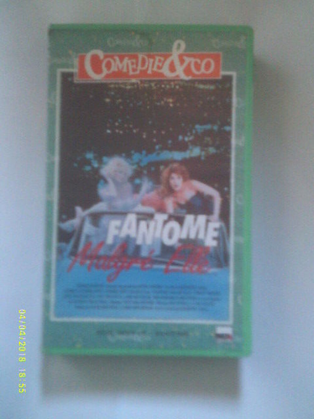 FANTOME MALGRE ELLE july landers 1989 DVD et blu-ray