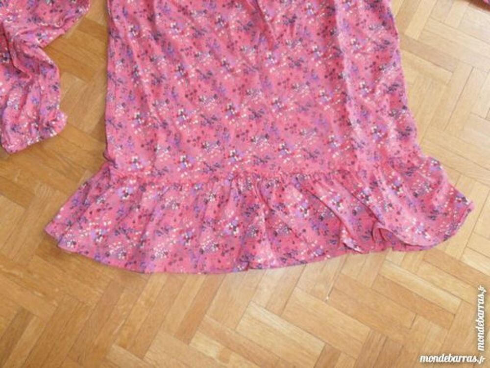 Tee shirt tunique imprim&eacute; corail (V11) Vêtements