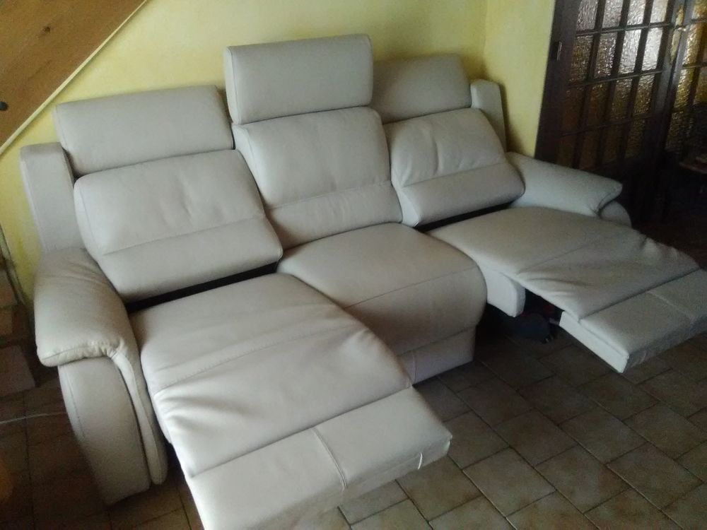 canape 4 pl 2 relax electrique (garantie 20/02/2021) Meubles