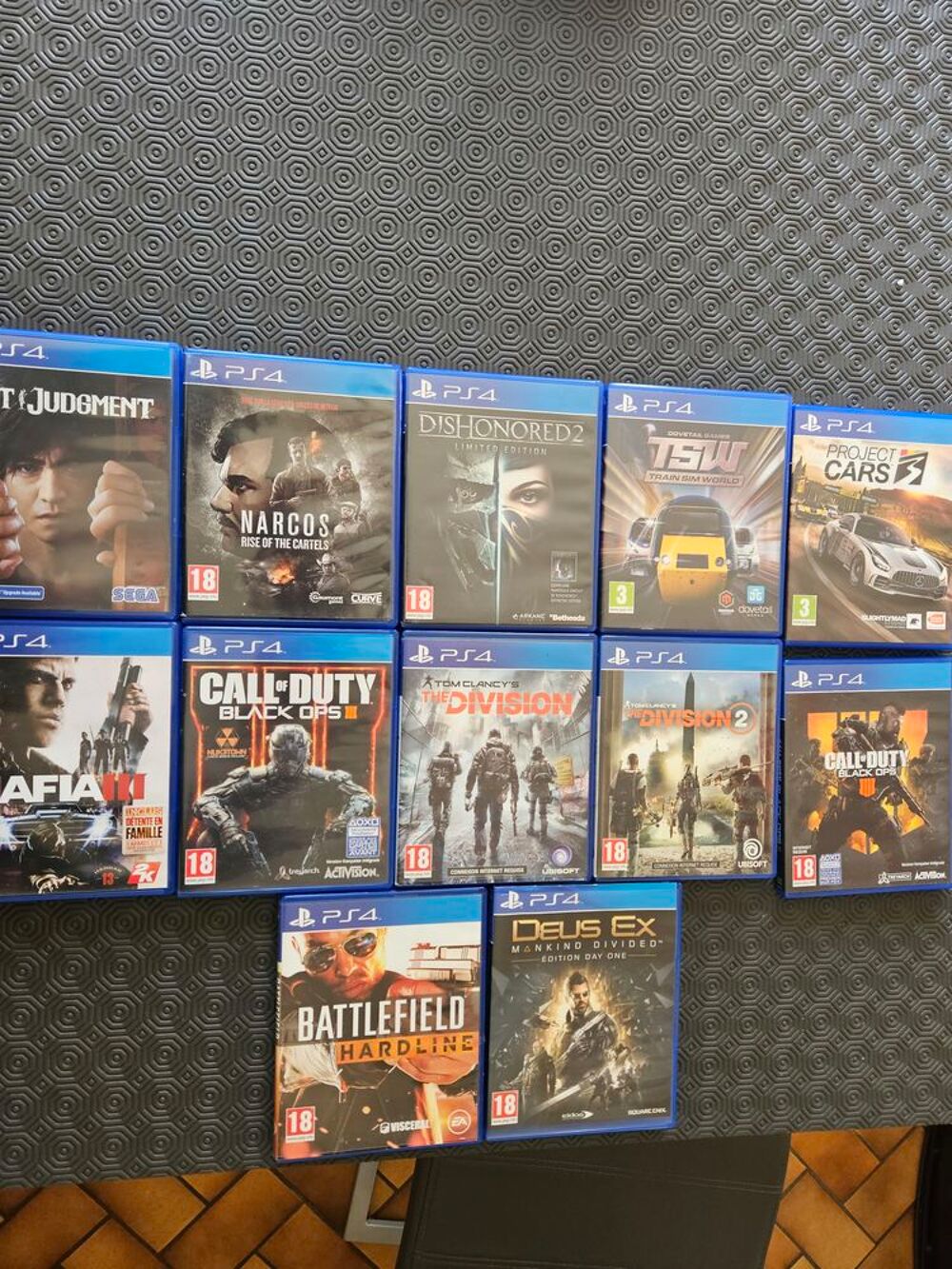 jeux ps4 Consoles et jeux vidéos