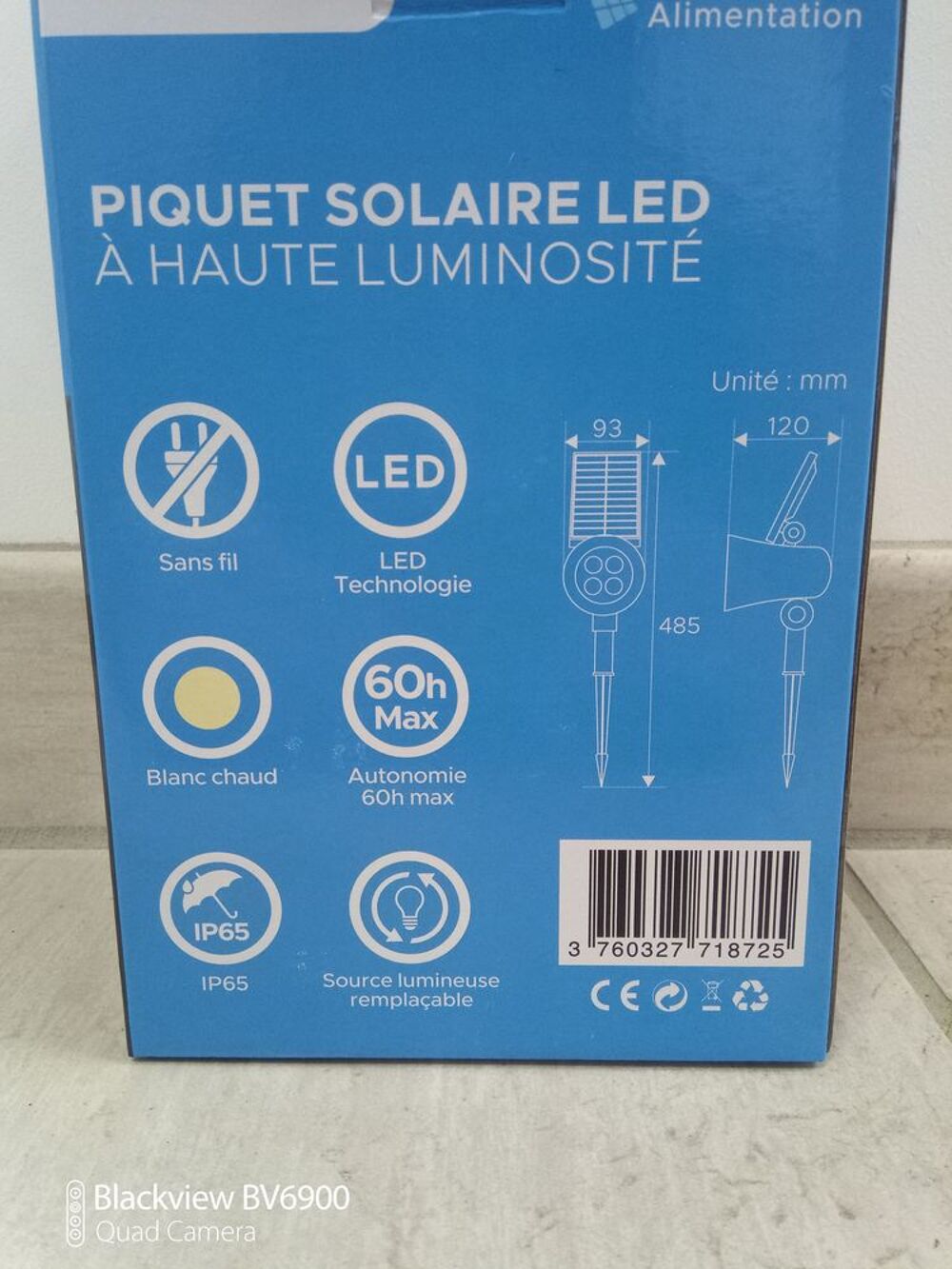 500 piquets spot solaire a led Bricolage