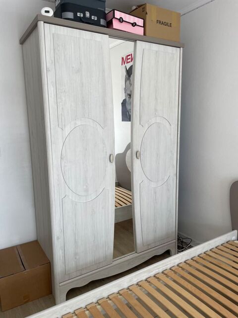 Lit + Armoire Gautier 800 Andr�sy (78)