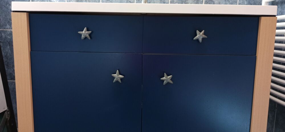 Meuble vasque avec miroir et spots Meubles