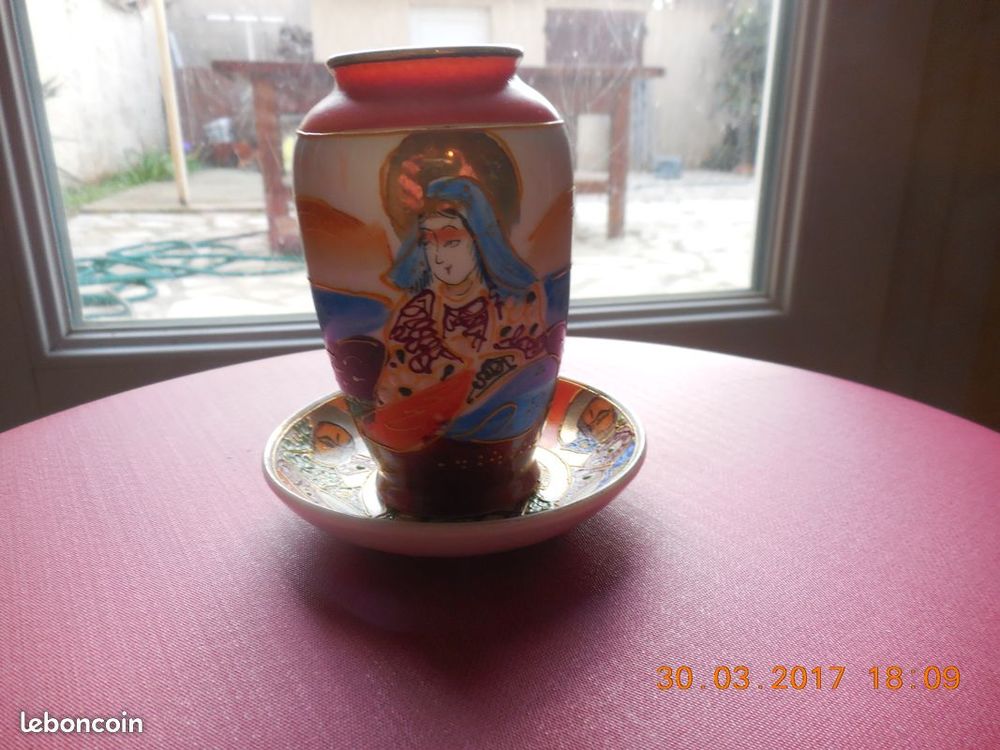 pot porcelaine du japon +assiette Décoration