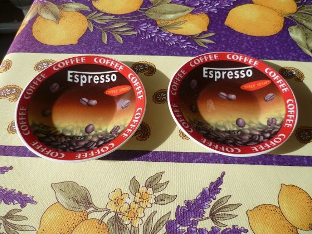 Duo tasses Expresso cuisine caf&eacute; maison TV mode 