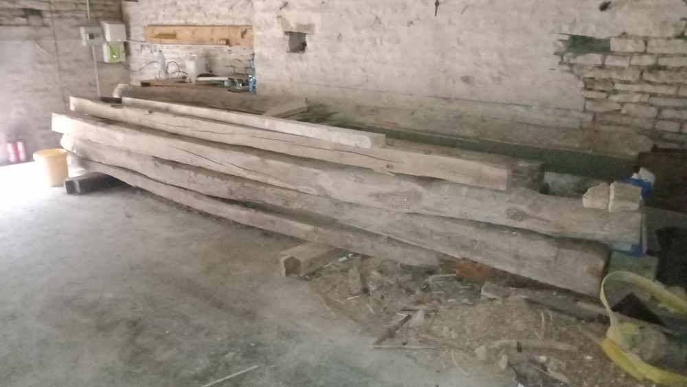 1 lot de poutres en bois plusieurs sections Bricolage