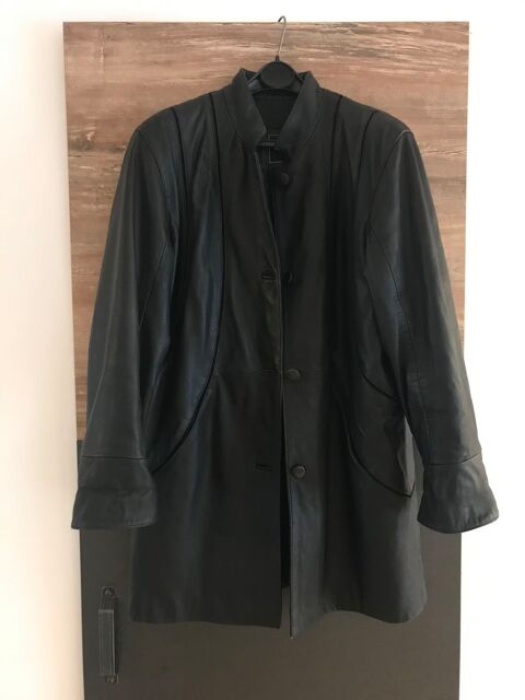 Veste en cuir en agneaux femme 70 Saleilles (66)
