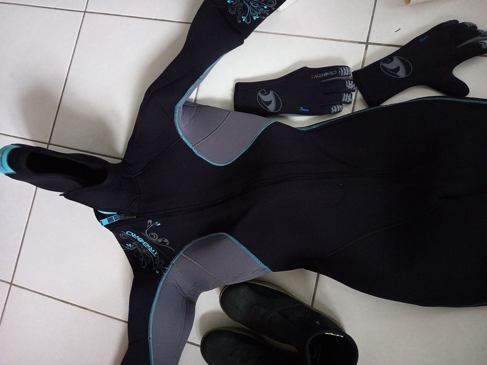 d'une combinaison de plong&eacute;e Sports