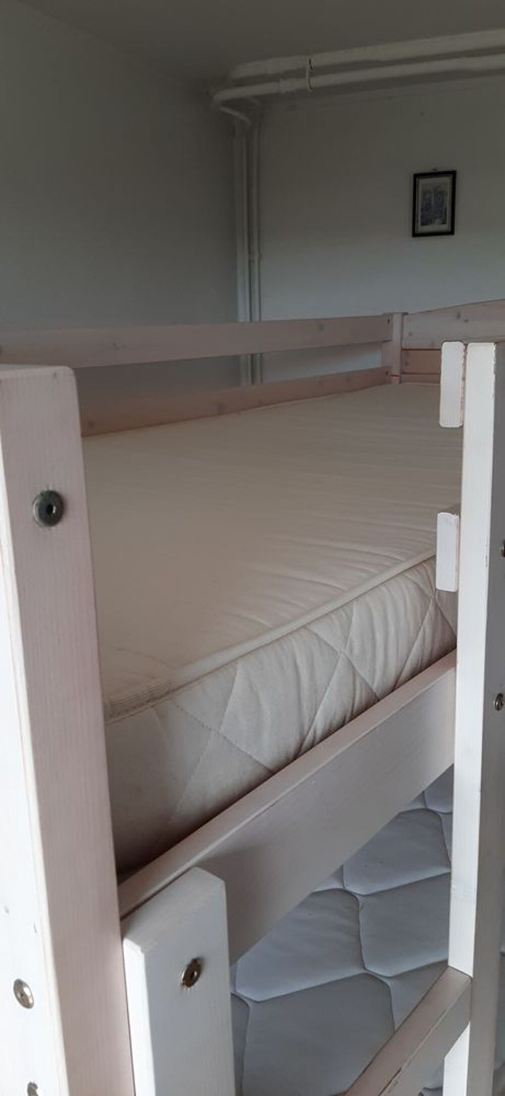 Lit Superpos&eacute; 2 places + tiroir avec matelas Meubles