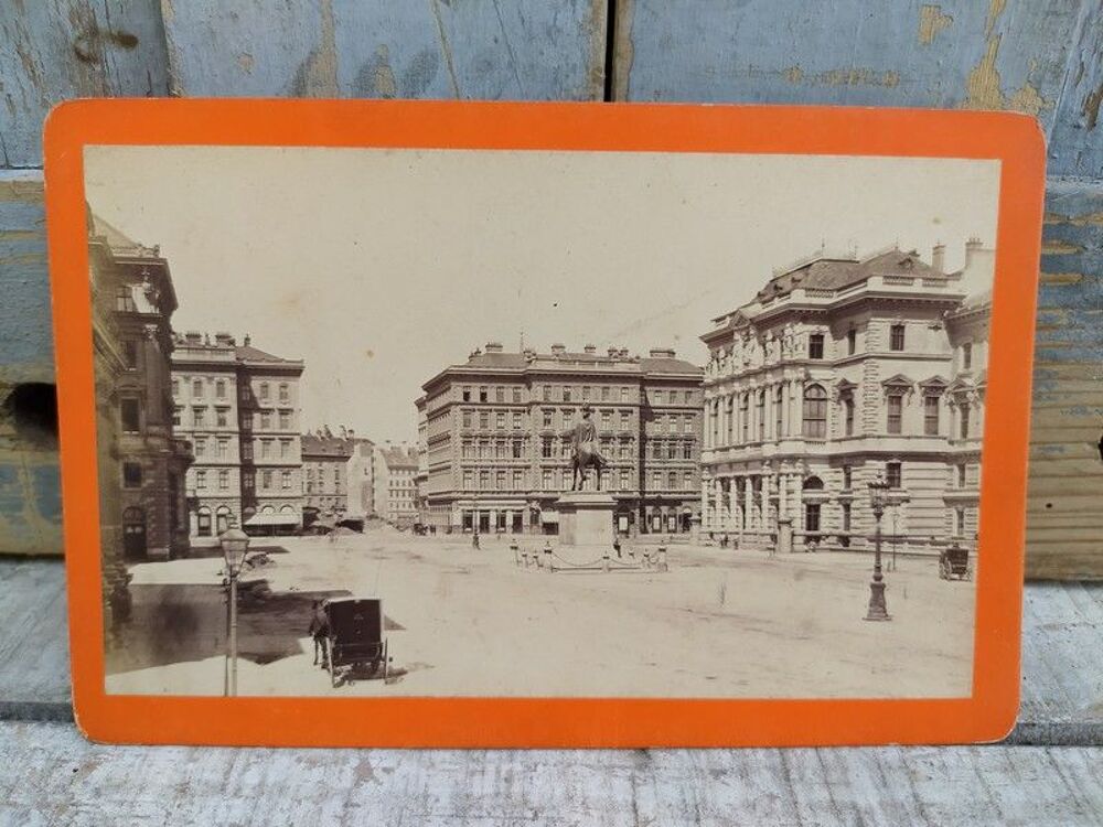 Photographies XIX&egrave;me Vienne Autriche Wien Albumen ca1880 