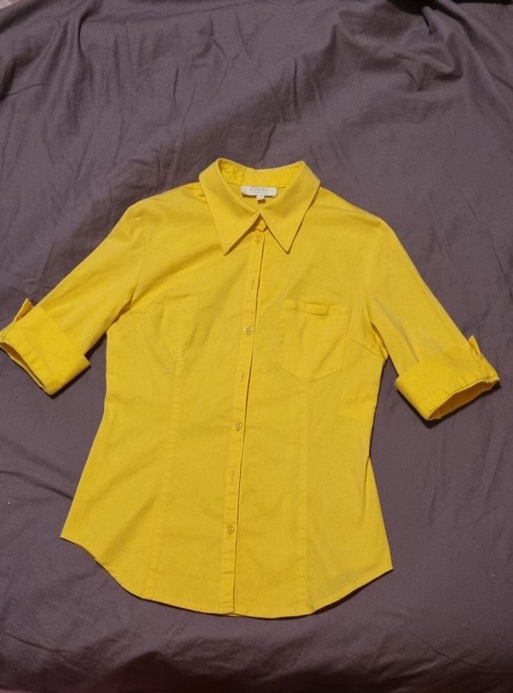 Chemisier manches 3/4 retroussables - Etam - Taille 36 Vtements
