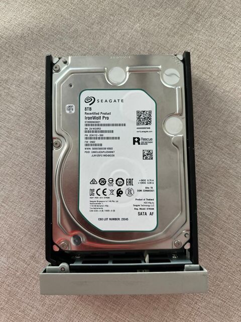 Disque Dur HDD Seagate Ironwolf Pro de 8 To Neuf 250 La Grande-Motte (34)