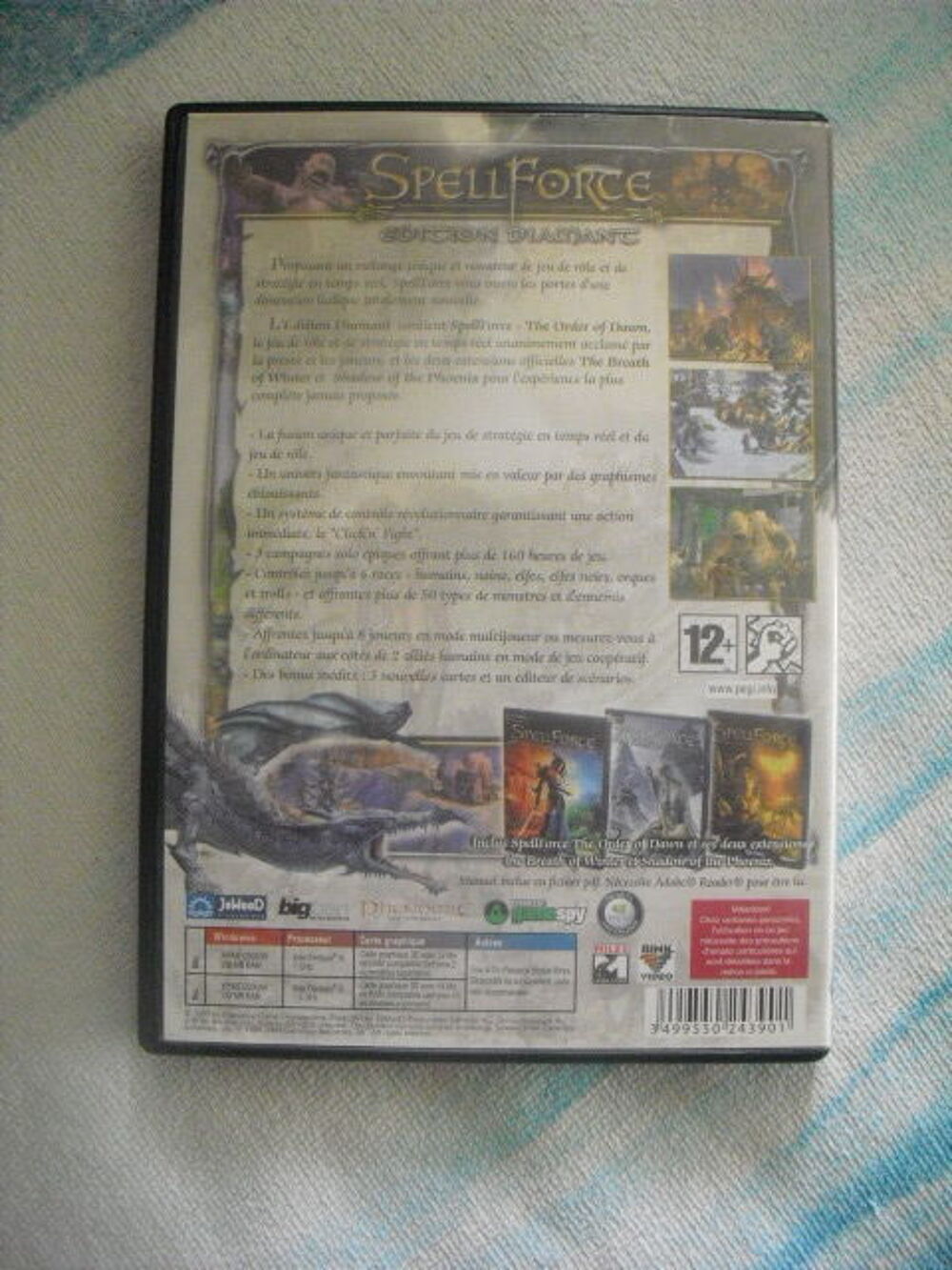 JEU SpellForce - Edition Diamant 4CD
Consoles et jeux vidéos