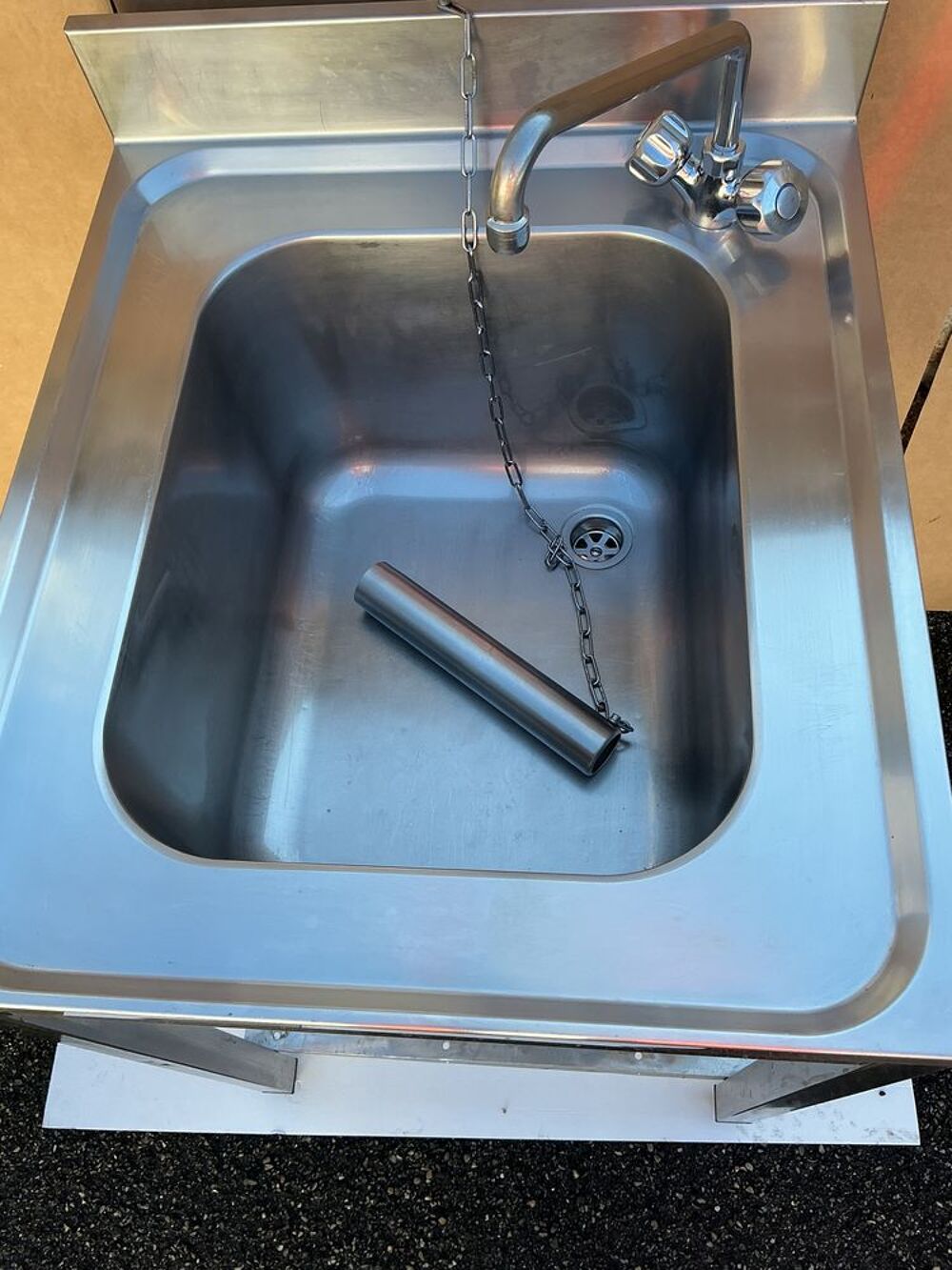Bac inox professionnel Meubles