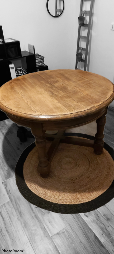 Magnifique table en bois de merisier 0 Lassy (35)