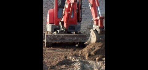 Terrassement minipelle 1 Germond-Rouvre (79)