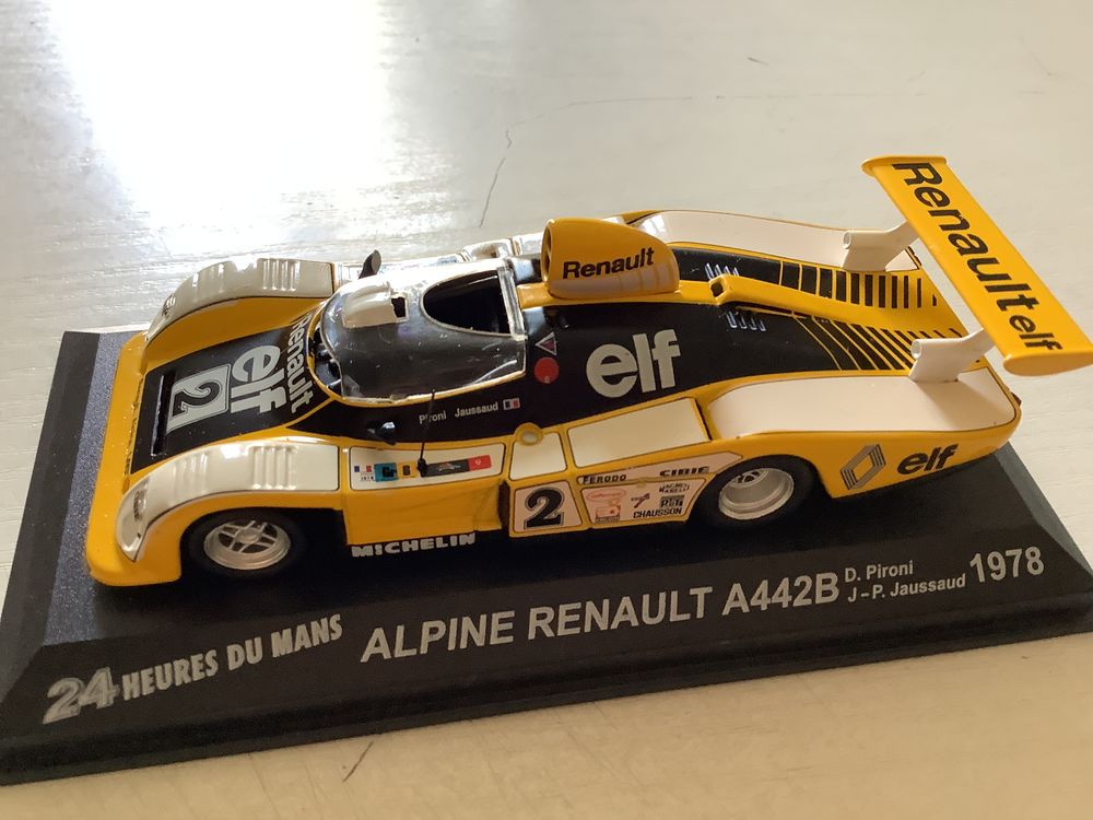 ALPINE RENAULT A442B 24H DU MANS 1978 1/43 voiture miniature 