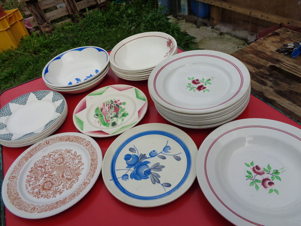 Assiettes anciennes Décoration