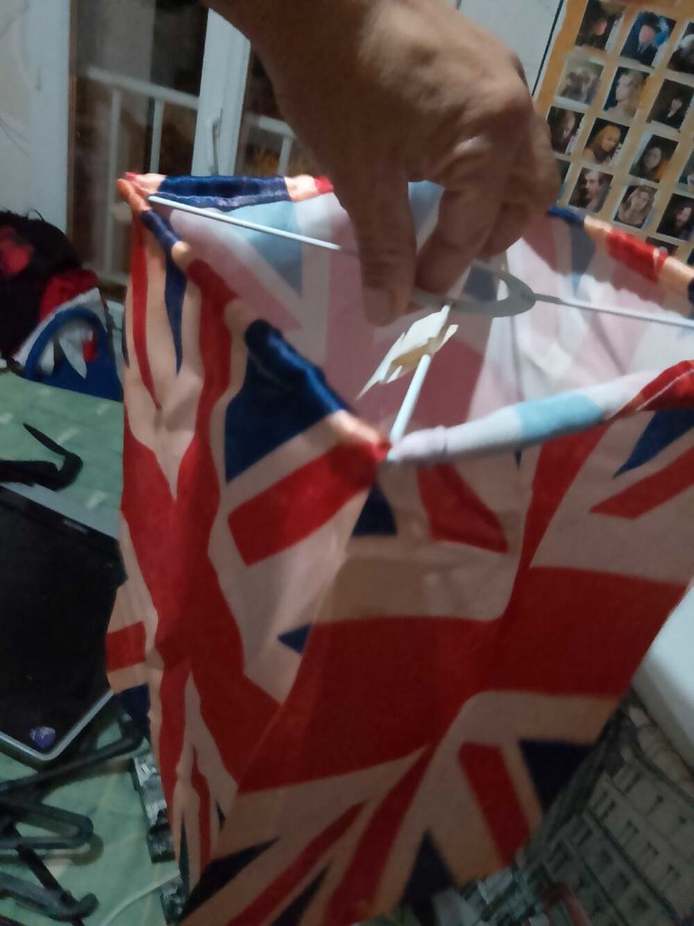 2 luminaires deco london. 
D�coration