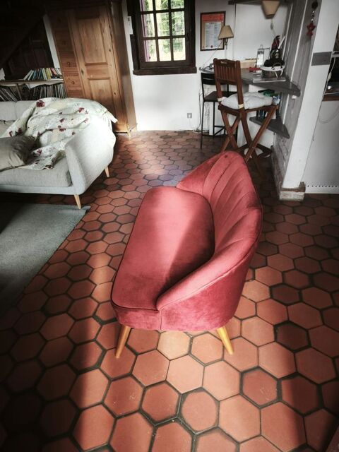 Banquette velours  Naova  Atmosphera 140 Saint-Pierre-des-Ifs (27)