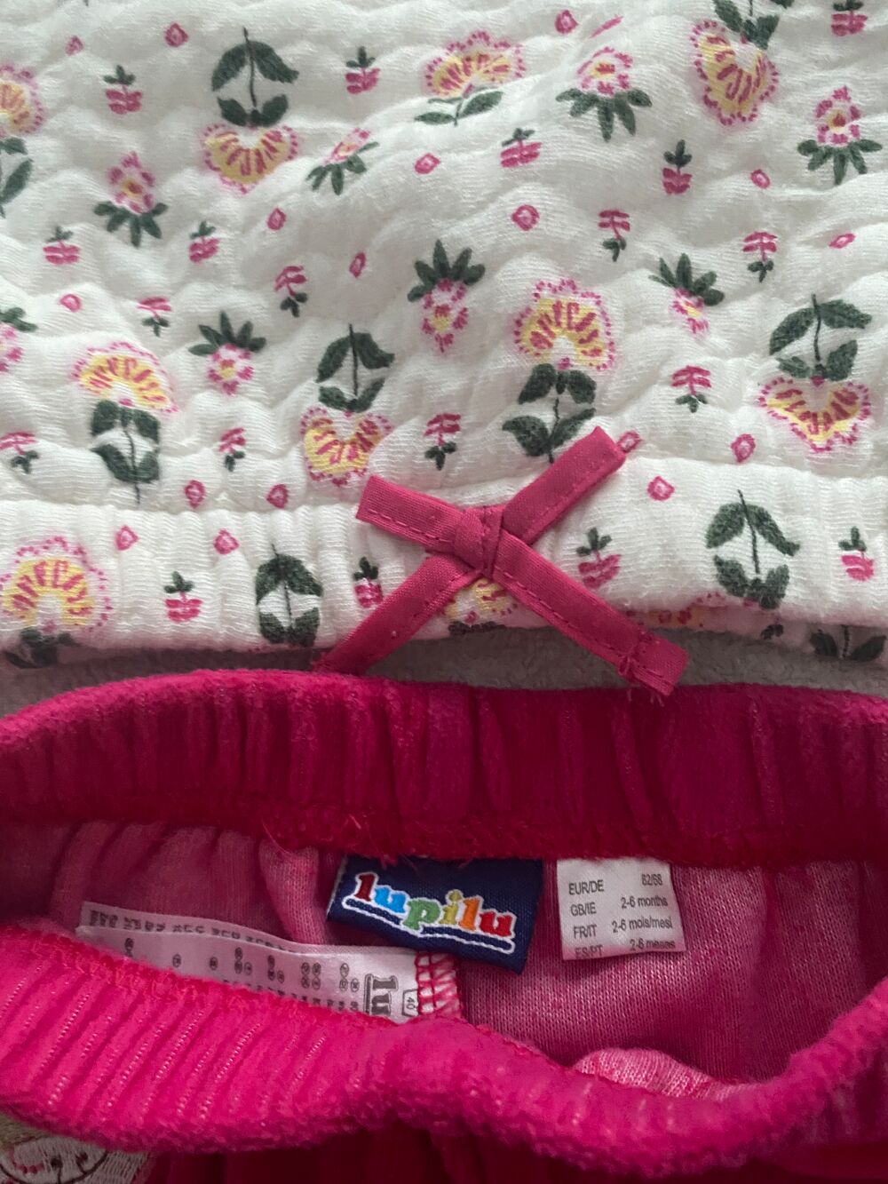 Ensemble bebe fille Puriculture
