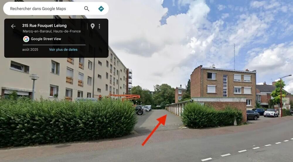 Location Parking/Garage ? Garage / Box fermé 14 m2 ? Piscine?Hippodrome Marcq-en-barœul