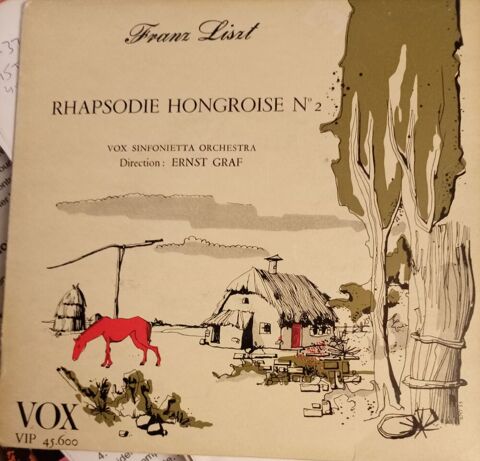 FRANZ LITZT / RAPSODIE HONGROISE NO 2 / VOX SINFONIETA ORCHE 6 Pont-Audemer (27)