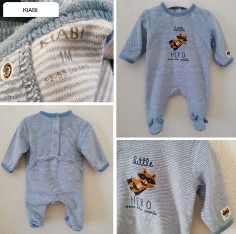 Lot vtements garon automne/hiver - 1 mois 20 Cbazat (63)