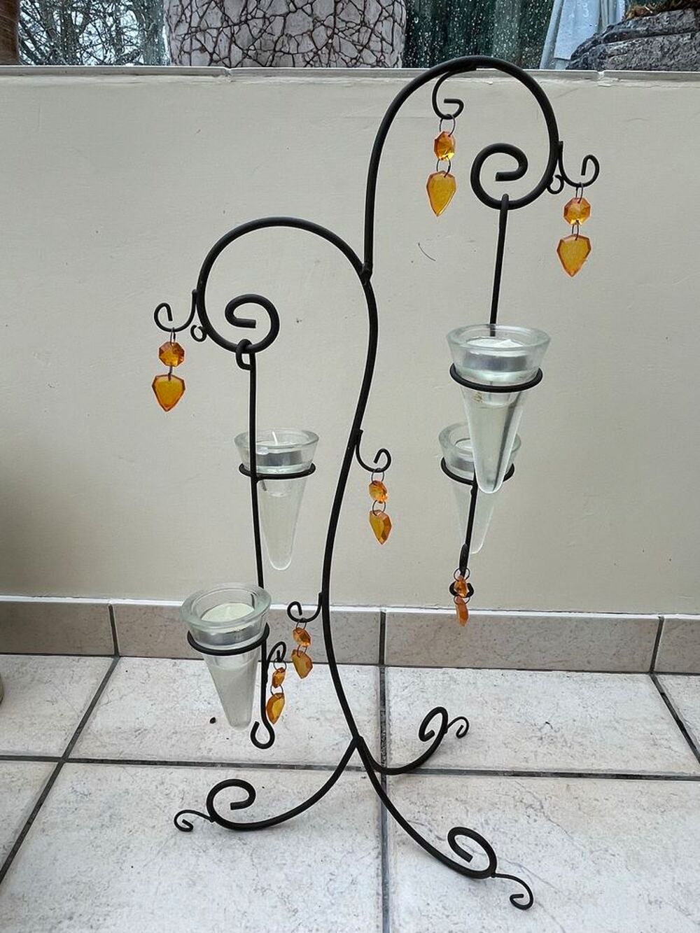 Porte bougies Décoration