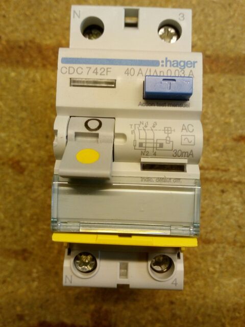 inter differentiel HAGER 2x40A  30mA 25 Sarrebourg (57)