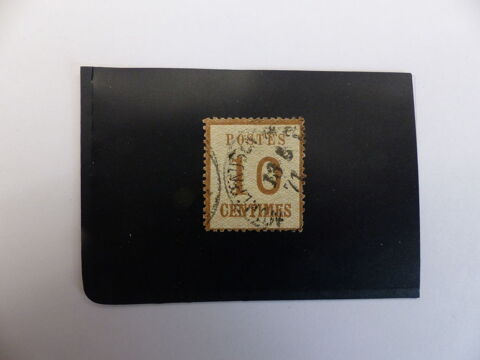 TIMBRE  D' ALSACE  LORRAINE  N� 5  OBLITERE  COTE  12 � 2 Le Havre (76)