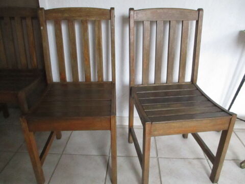 4 chaises en bois 50 Gujan-Mestras (33)
