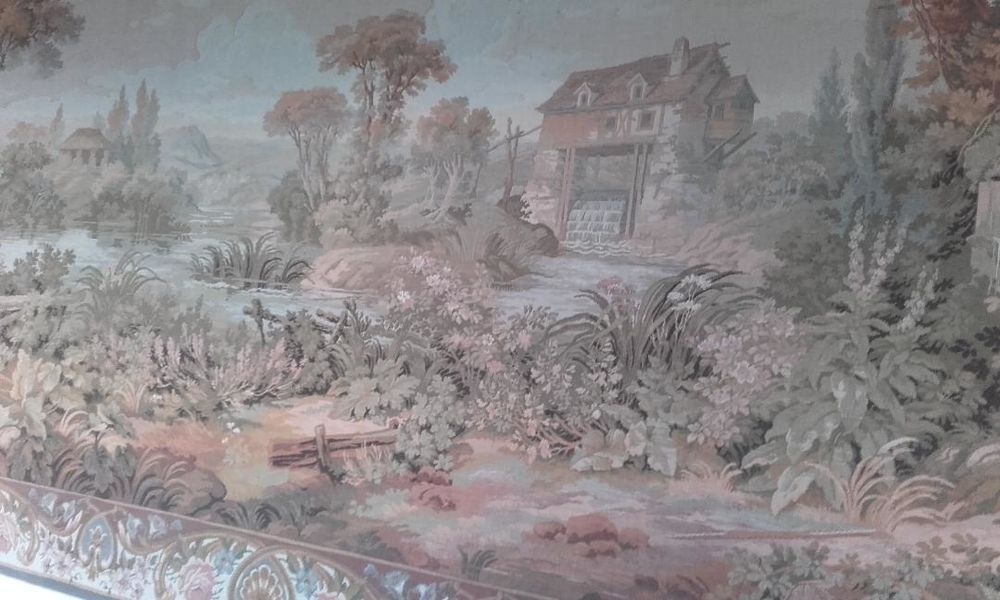 Authentique tapisserie des Gobelins num&eacute;rot&eacute;e Dcoration