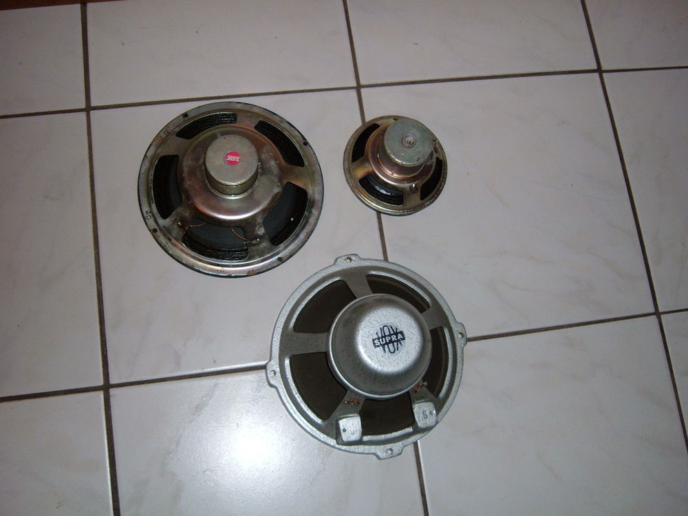 SIARE ALNICO et SUPRAVOX Audio et hifi