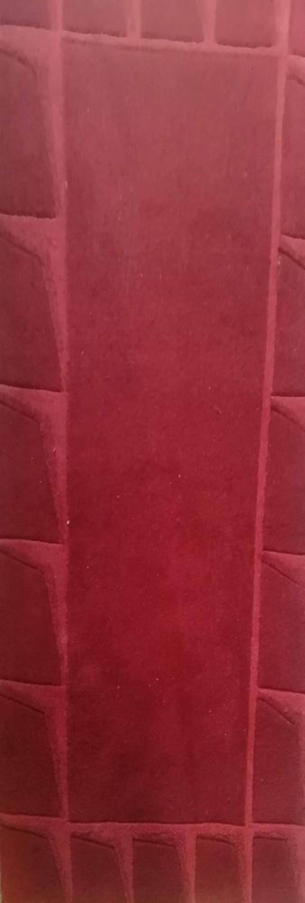 Tapis rouge\bordeaux 70x140 Tufte main Décoration
