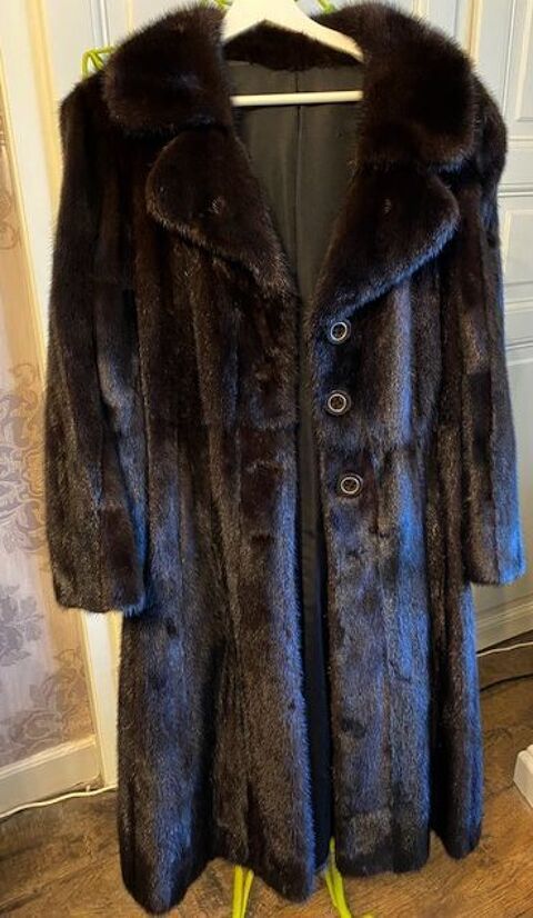 manteau de vison brun fonc tat neuf 0 Mouzon (08)