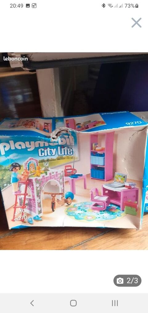 playmobil City Life chambres  coucher pour enfant neuf encore emballs 5 Paris 20 (75)