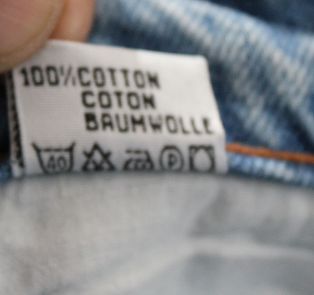 Pantalon bleu paillet&eacute; ROBERTO CAVALLI T.36 Fr diamante Vêtements